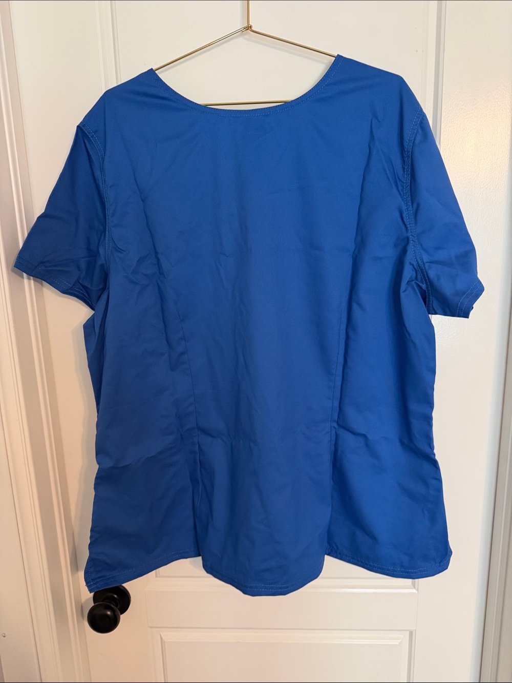 Landau ProFlex Royal Blue Scrub Top - Picture 3 of 3